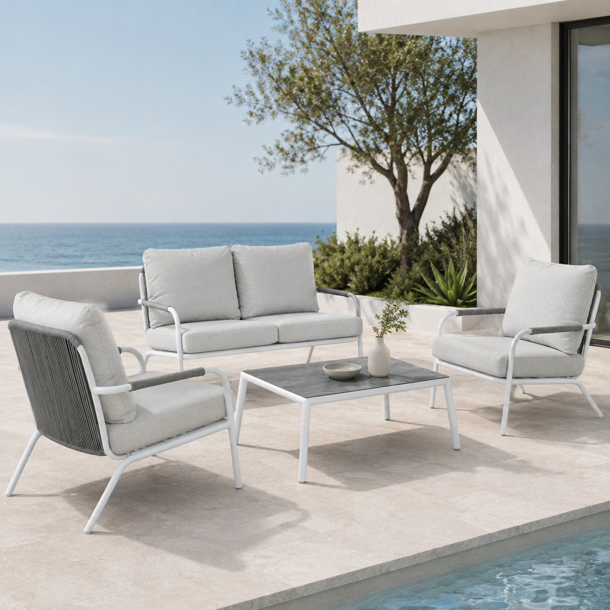 Aura Outdoor Sofa Set